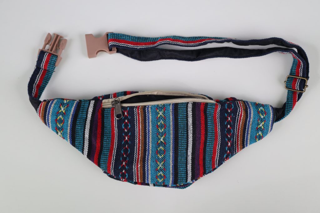 Hemp Waist Bag (Striped Variant)