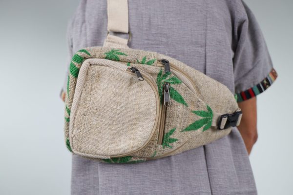 10032026_SubashFashion_CanonEOSR_JPGs_0136 Hemp Waist Bag (Earth Tone)
