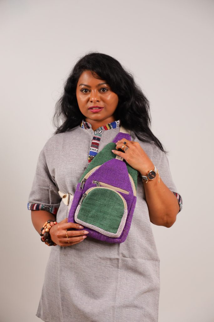 100% Hemp Chest Bag