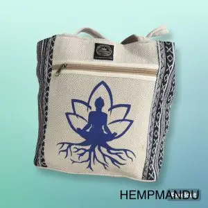 Meditative Root Crossbody Bag – Blue Edition