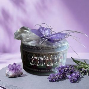 Natural Butter Candles ( Rose and Lavender scent )