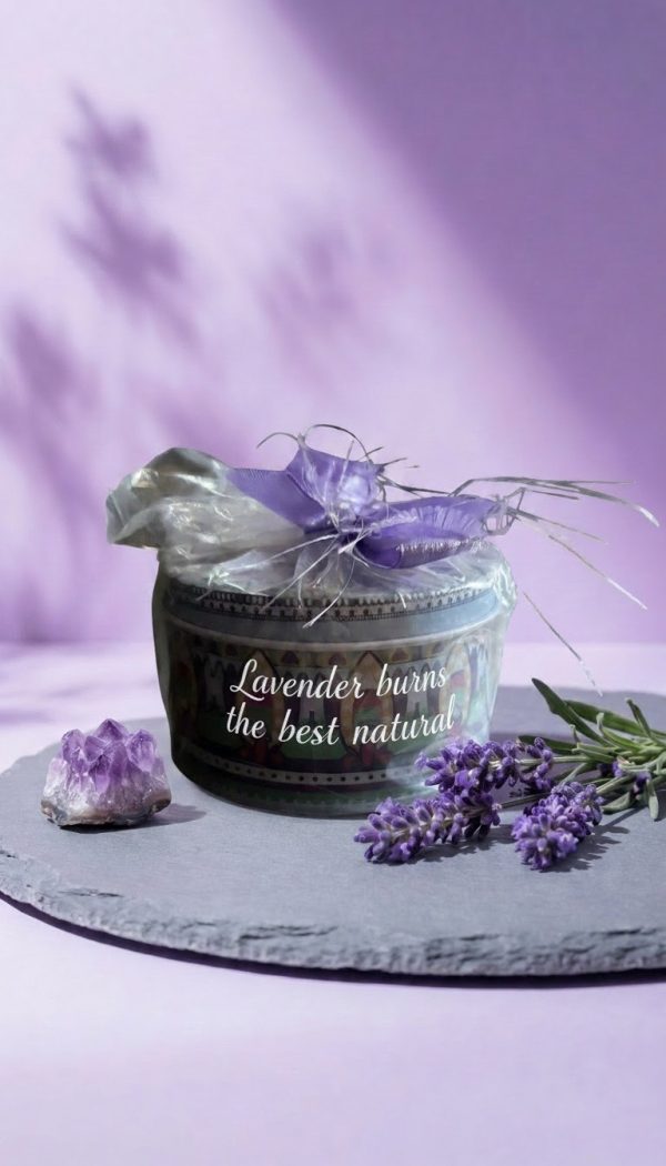 Natural Butter Candles ( Rose and Lavender scent )
