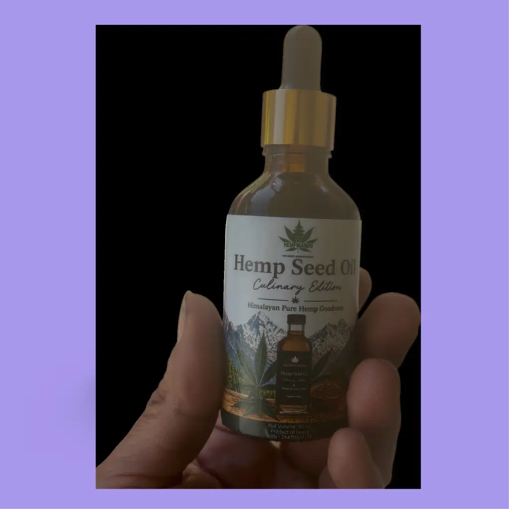 Pure Himalayan Hemp Seed Oil 50ml.