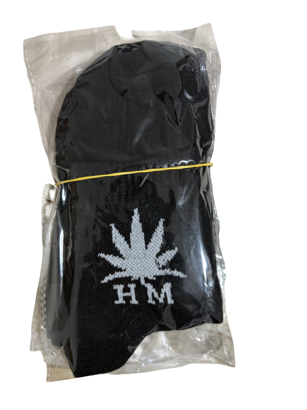 Hempmandu Crew Socks — HM Edition (black)